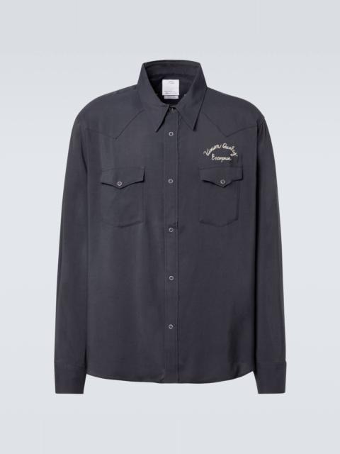 visvim Four Corners canvas shirt