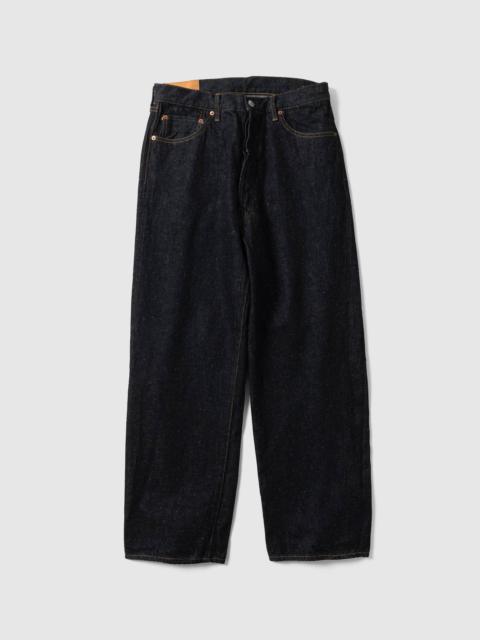 KAPTAIN SUNSHINE 5P Straight Denim Pants Indigo One Wash