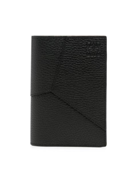 Loewe Puzzle Edge leather passport case