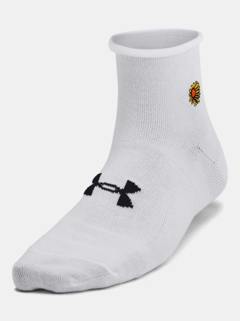 Under Armour Women's UA Essential 3-Pack Quarter Socks