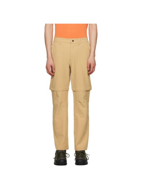 Beige Paramount Trousers