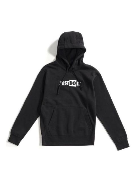 Nike Nike Sportswear Logo Fleece Pullover Black CJ4776-010