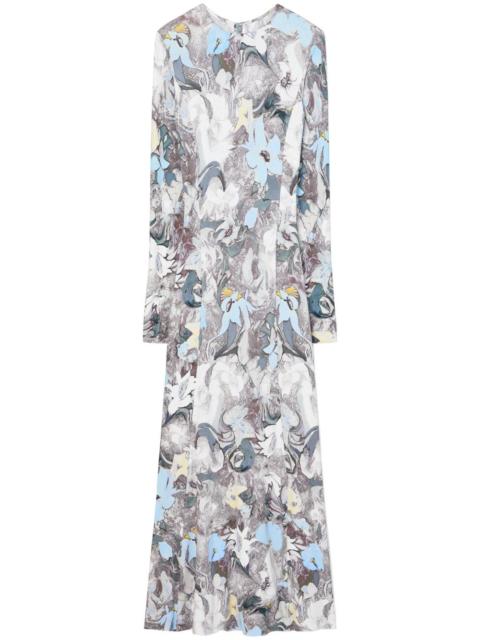TORY BURCH printed jersey midi dress