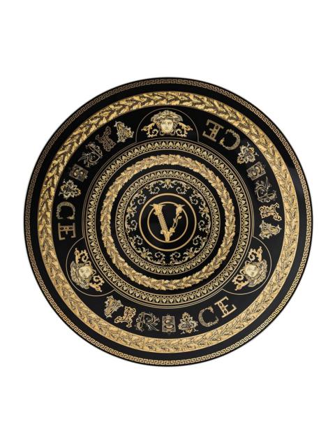VERSACE Virtus Gala Black Service Plate