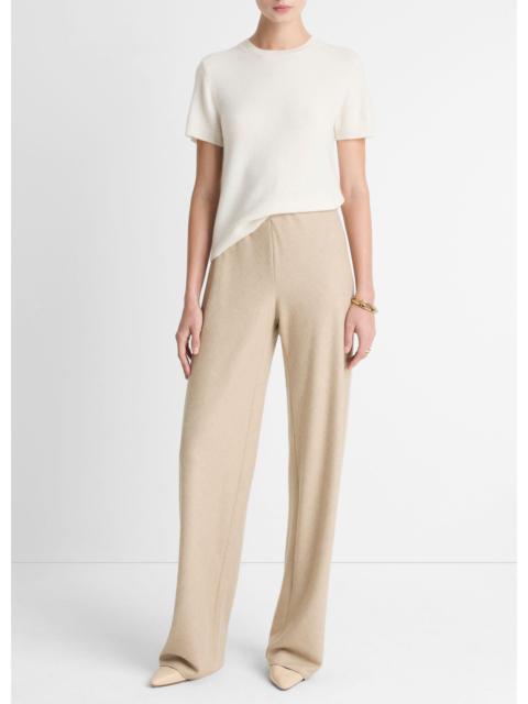 Vince Italian Wool-Blend High-Waist Bias Pant