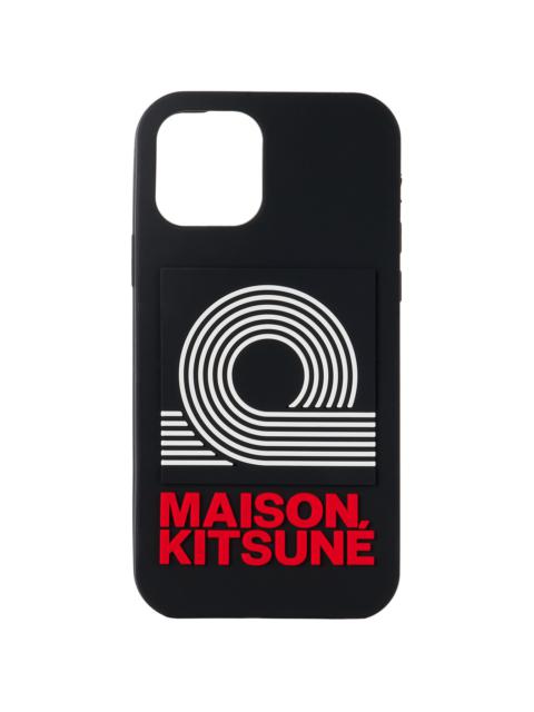 Maison Kitsuné Black Anthony Burrill Edition iPhone 12/12 Pro Case