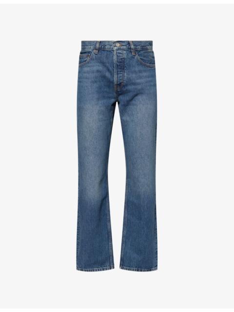 FRAME Relaxed-Fit Straight-Leg Denim Jeans