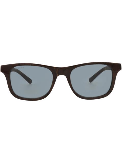 GUCCI Gucci Square-Frame Recycled Acetate Sunglasses Brown Brown Grey (GG1671S-30015460-003)