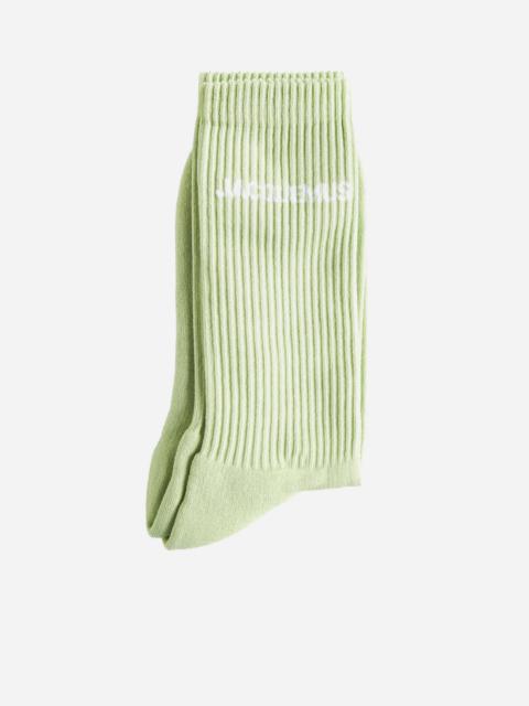 JACQUEMUS Logo cotton-blend socks