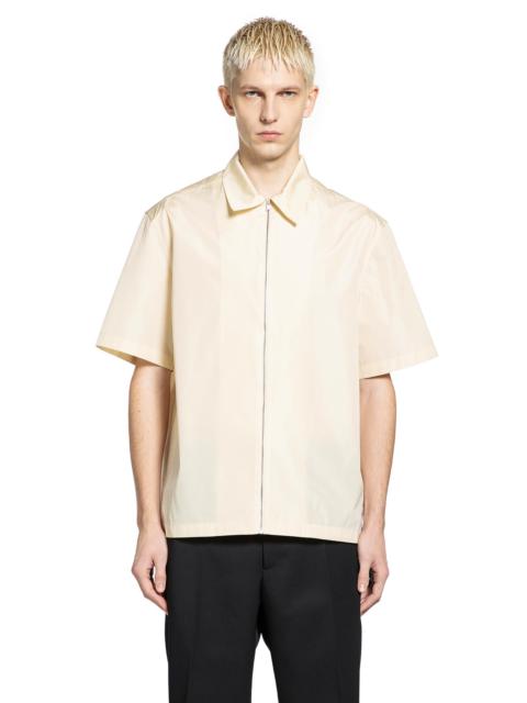 Jil Sander Zip-up Short Sleeve Shirt