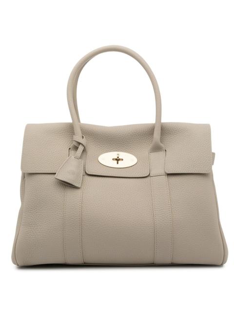 Mulberry Bayswater Chalk Heavy Grain