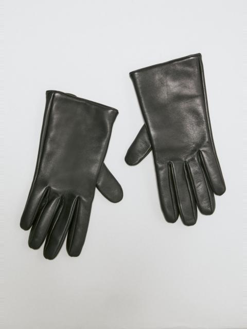 SAINT LAURENT Cassandre Short Gloves
