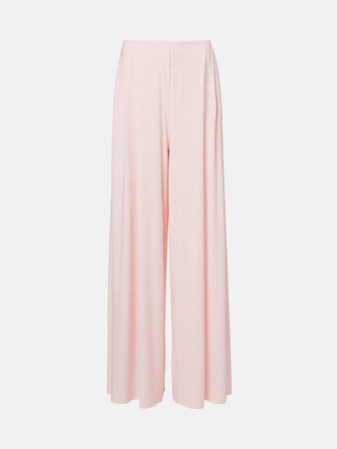 NORMA KAMALI High-rise wide-leg pants