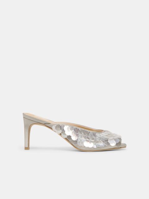 dolce vita SAMARY CONFETTI HEELS SILVER SATIN