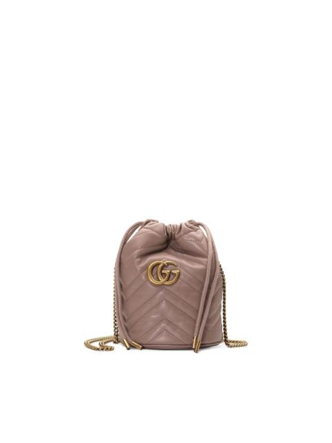 GUCCI GG Marmont mini bucket bag