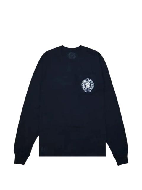 Chrome Hearts flag long-sleeved T-shirt
