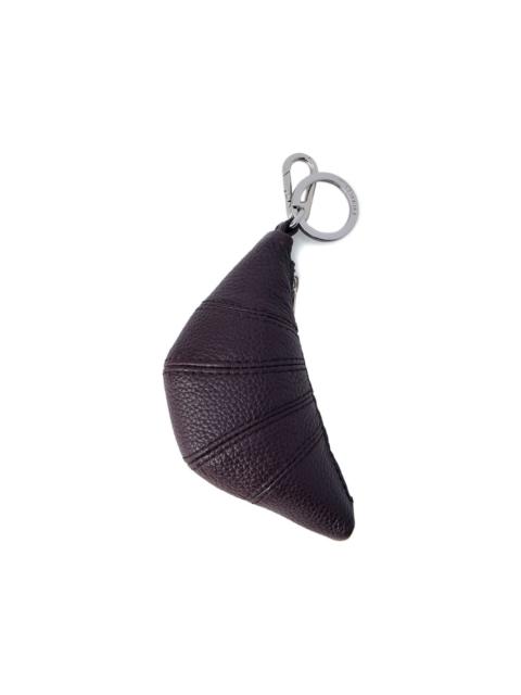Lemaire Croissant pebbled leather key holder