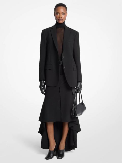 MICHAEL KORS COLLECTION Nico Wool Serge Blazer
