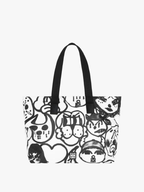 Givenchy 4G LIGHT SHOPPING BAG WITH TAG EFFECT PRINTS
