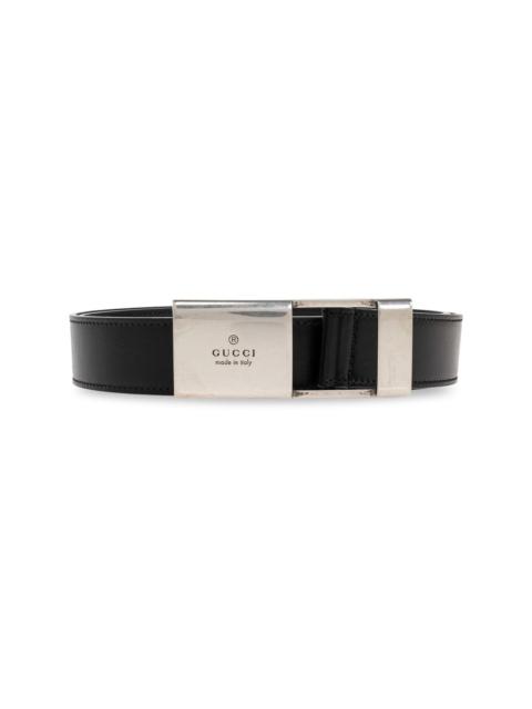 GUCCI logo-buckle belt