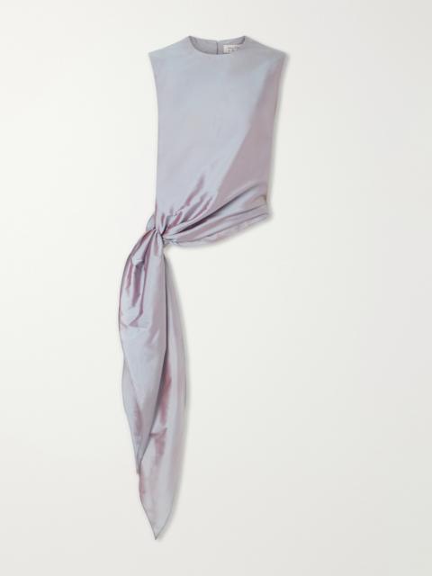 ABADIA Knotted Faille Top