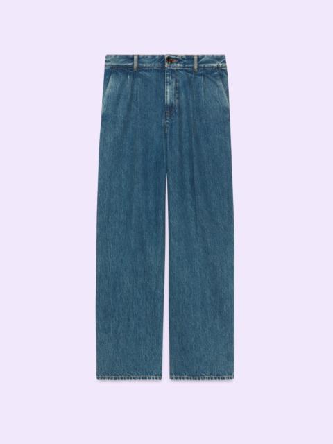 GUCCI Wide-leg denim pant