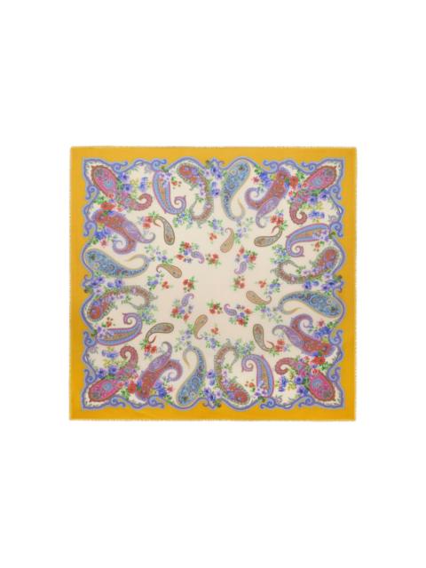 Etro floral-paisley shawl