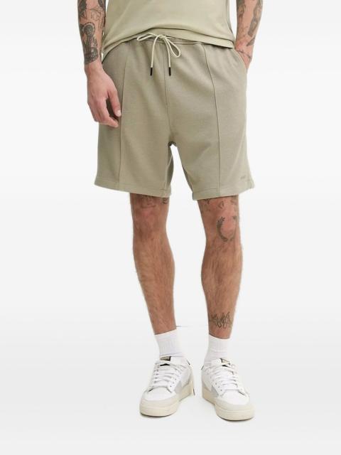 HUGO drawstring textured shorts