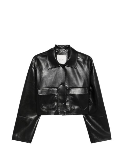 Nanushka button-fastening pocket jacket