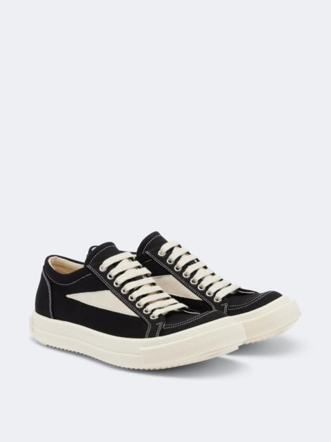 Rick Owens DRKSHDW DRKSHDW Vintage denim low-top sneakers