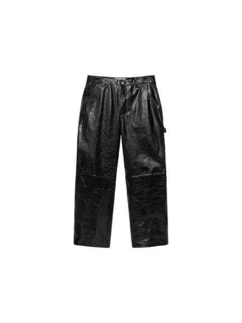 Stüssy Stussy Leather Carpenter Pant Black