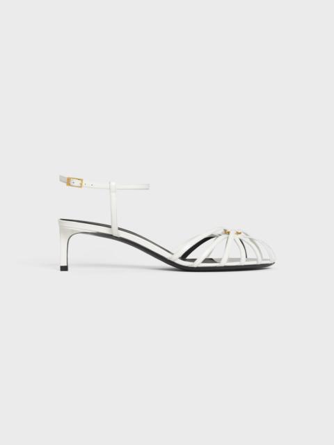 CELINE CELINE TRIOMPHE SANDAL in LAMBSKIN | REVERSIBLE