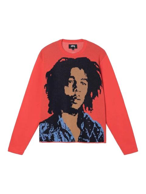 Stussy Bob Marley Sweater 'Red'