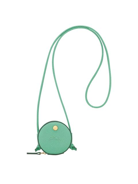 Longchamp Épure Coin purse with cord Mint - Leather
