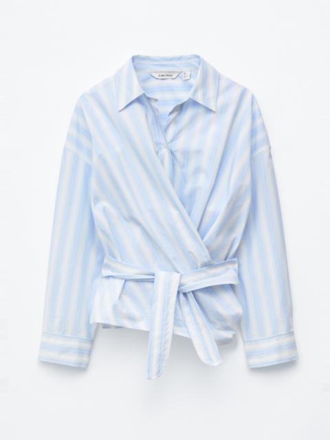 & Other Stories Tie-Waist Cotton Shirt