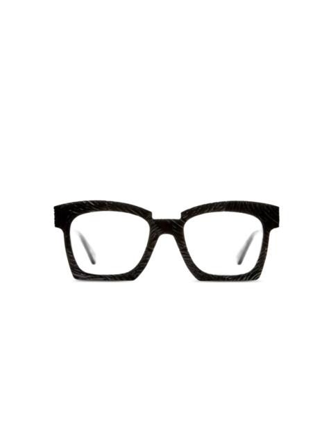 Kuboraum K5 square-frame glasses
