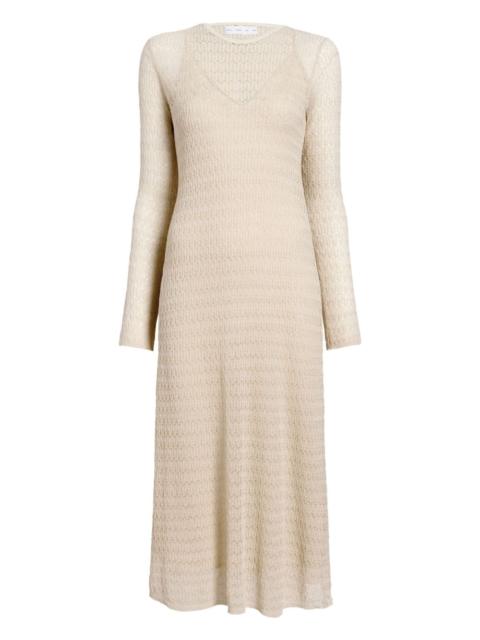 Proenza Schouler knitted long-sleeve midi dress