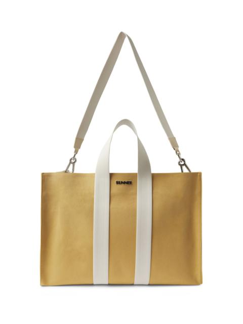 SUNNEI PARALLELEPIPEDO BAG / zabaione & cream