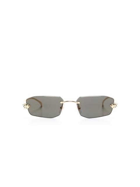 Cartier geometric-frame sunglasses