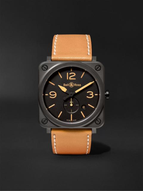 Bell & Ross BR S Heritage Ceramic Watch, Ref. BRS‐HERI‐CEM