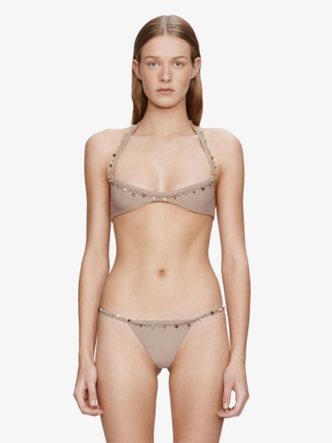 CHRISTOPHER ESBER Beach Quartz Minuscule Bikini Top