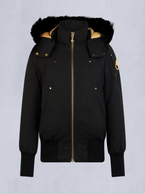 MOOSE KNUCKLES GOLD DEBBIE BOMBER NEOSHEAR