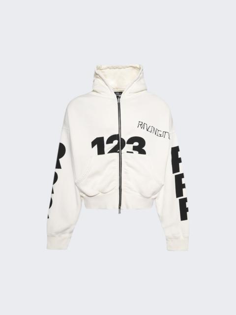 RRR123 Uso-123 Cva Zip Hoodie Max White