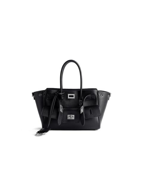 BALENCIAGA Women's Bel Air Mini Carry All Bag in Black