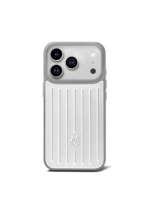 RIMOWA iPhone Cases - Aluminum Silver Case for iPhone 18 Pro