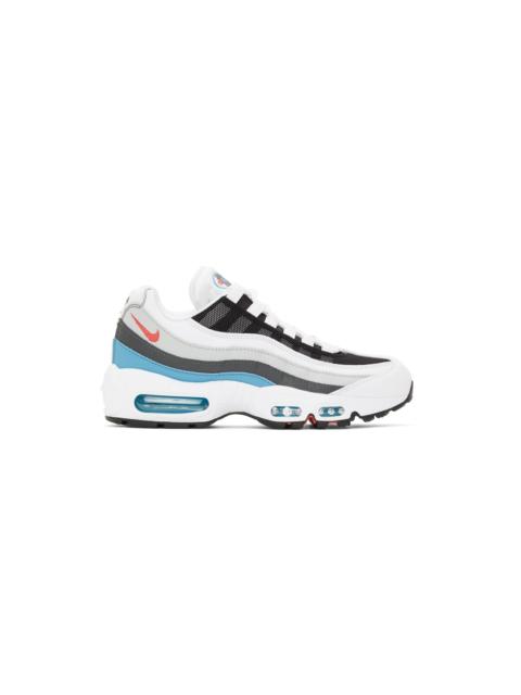 Nike Red & Black Air Max 95 Sneakers