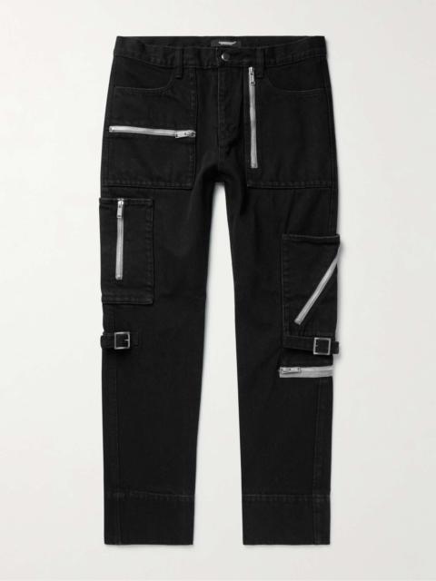 UNDERCOVER Slim-Fit Zip-Embellished Jeans