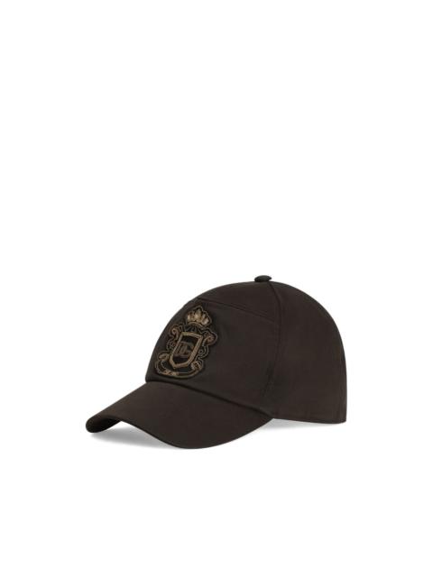 Dolce & Gabbana logo-embroidered cap