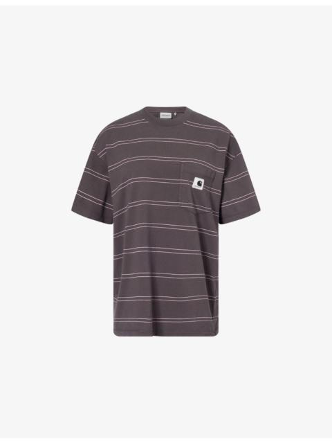 Carhartt WIP Bert Pocket Cotton-Blend T-shirt