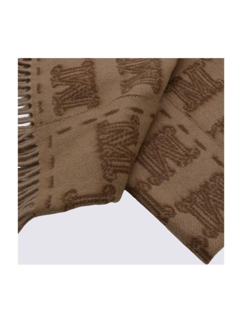 Max Mara Camel Cashmere Scarves